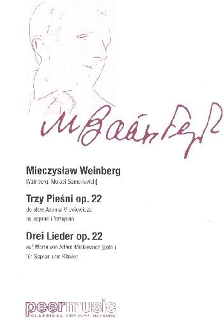 3 Lieder Op. 22