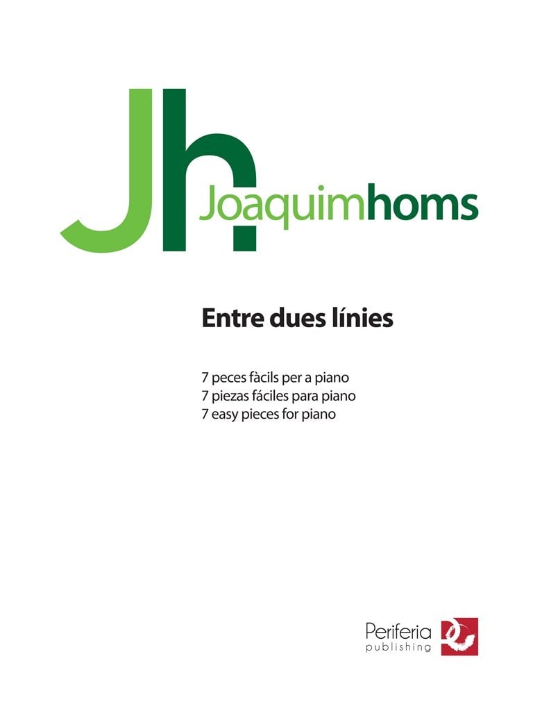 Entre dues li?nies for Piano