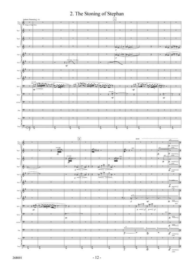 Heroes for Brass Ensemble and Percussion