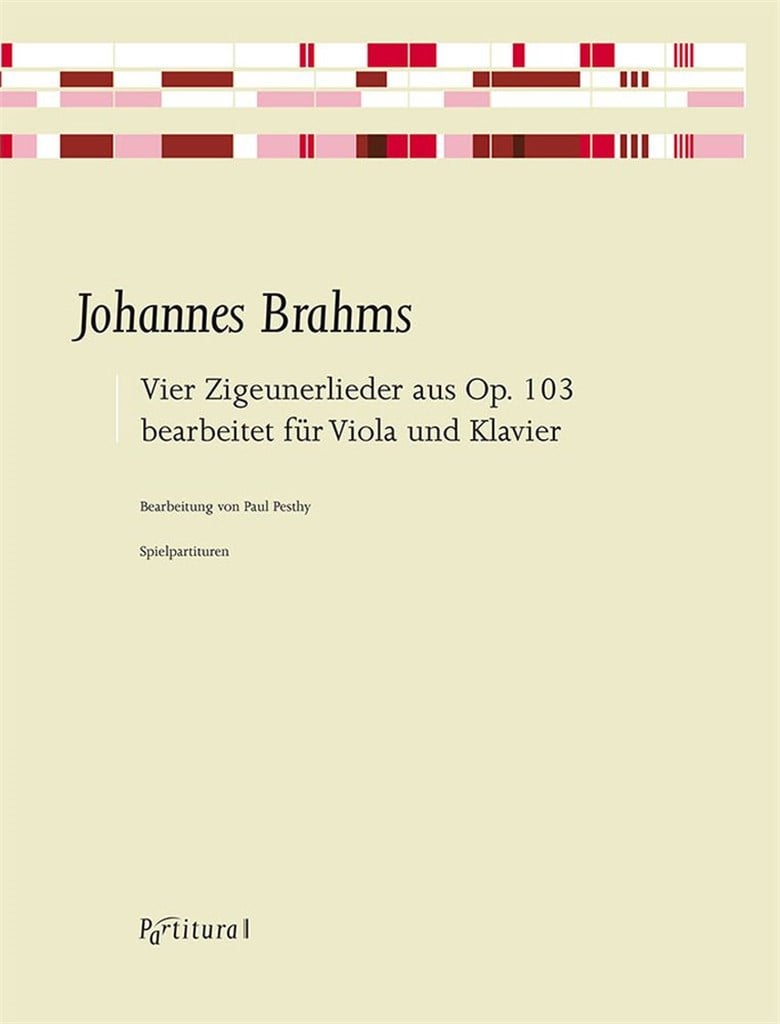 Four Zigeunerlieder from Op. 103