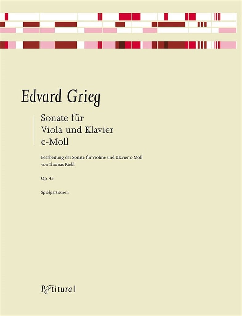 Sonata C Minor, Op. 45 For Viola and Piano