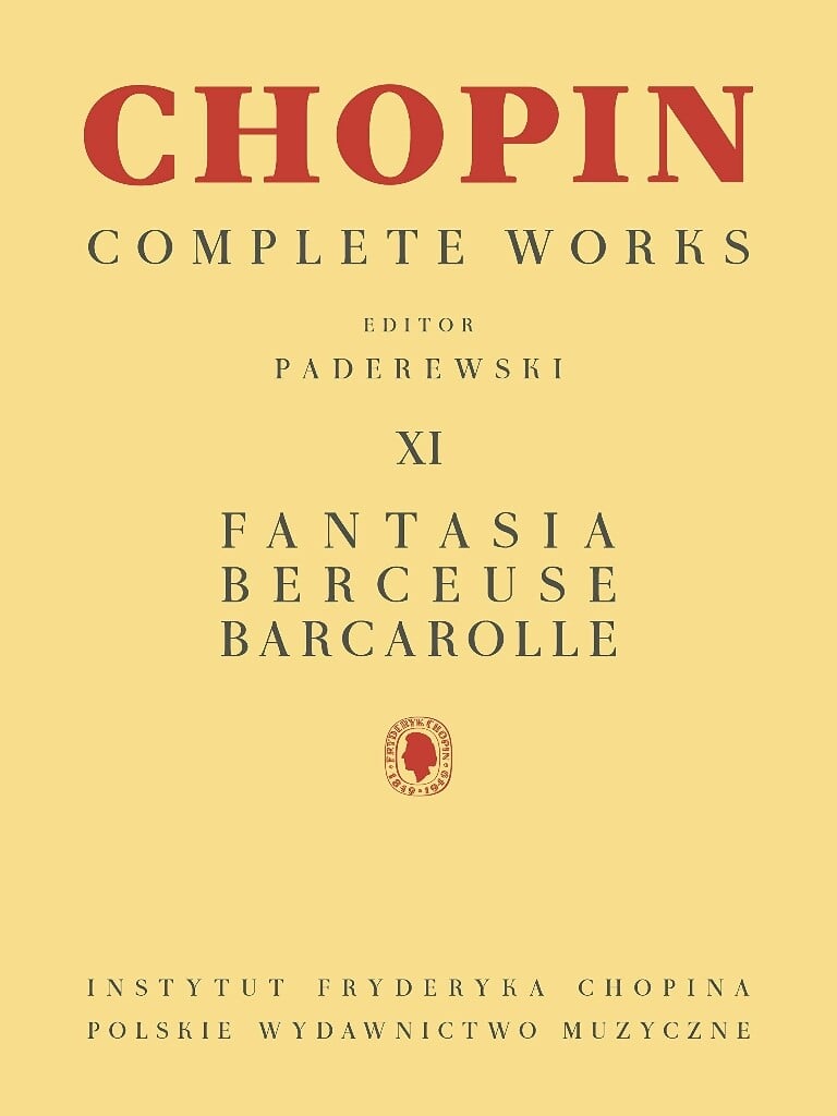 Fantasia, Berceuse, Barcarolle, CW