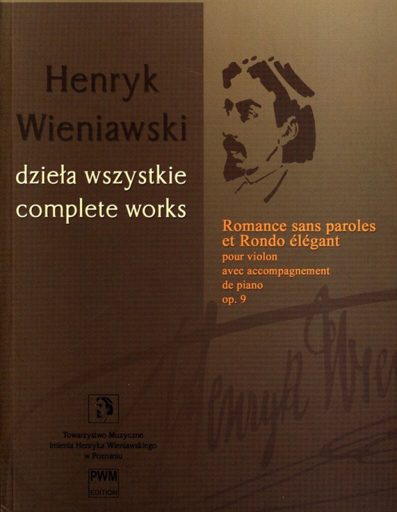Romance Sans Parole Et Rondo Elegant Cw Op. 9