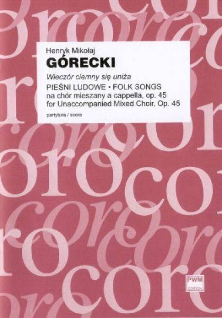 Folk Songs Op. 45