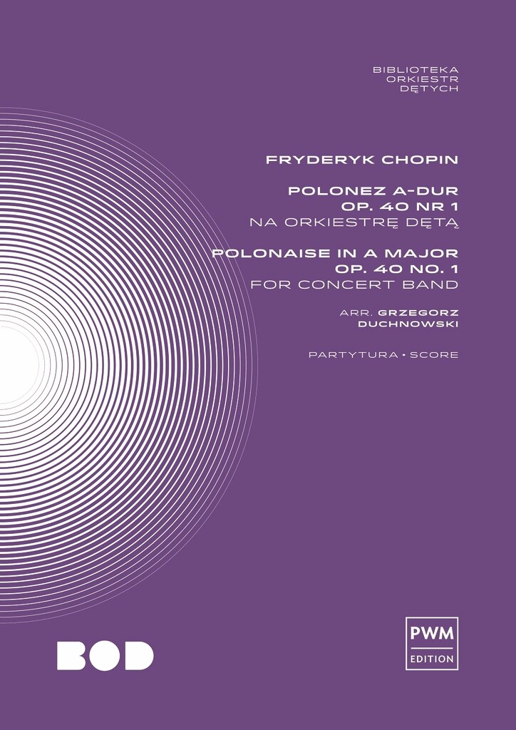 Polonaise A Major Op. 40 Nr 1 For Concert Band