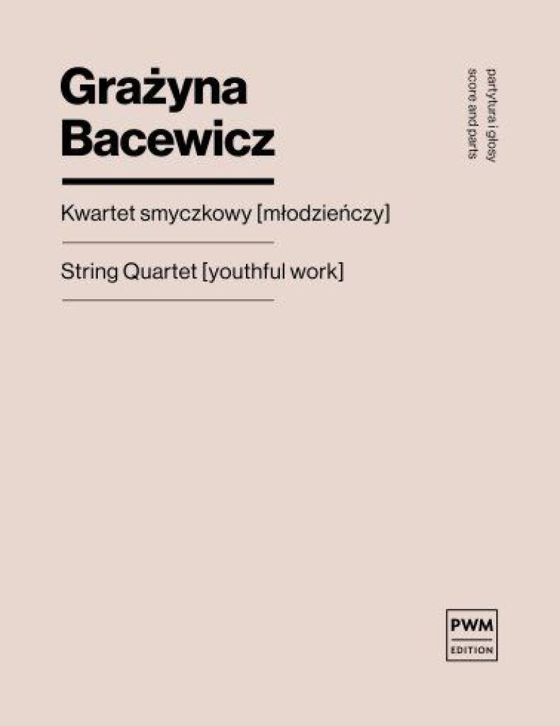 String Quartet - Youthful Work
