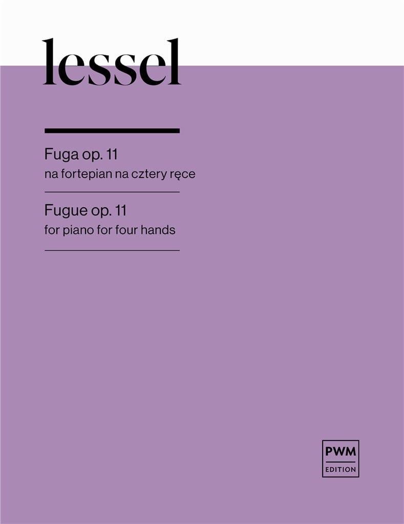 Fugue Op.11 For Piano For Four Hands