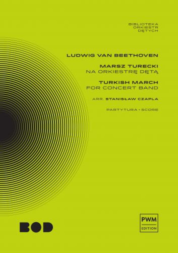 Turkish March for concert band