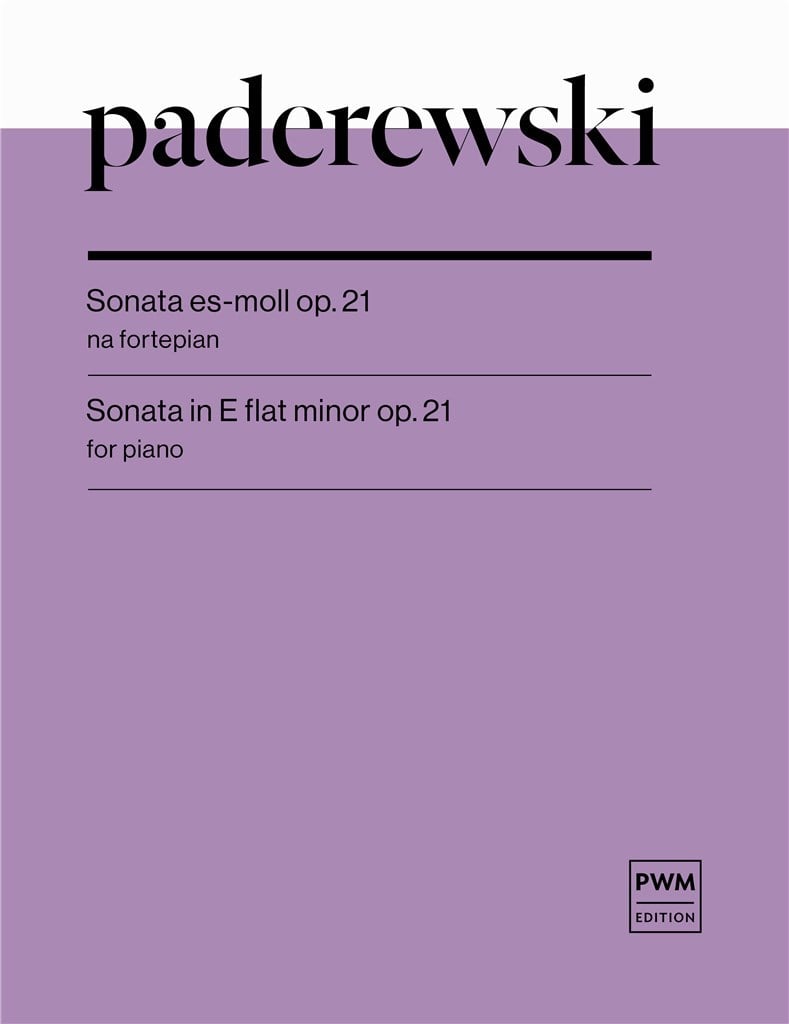 Sonata In E Flat Minor Op.21 For Piano