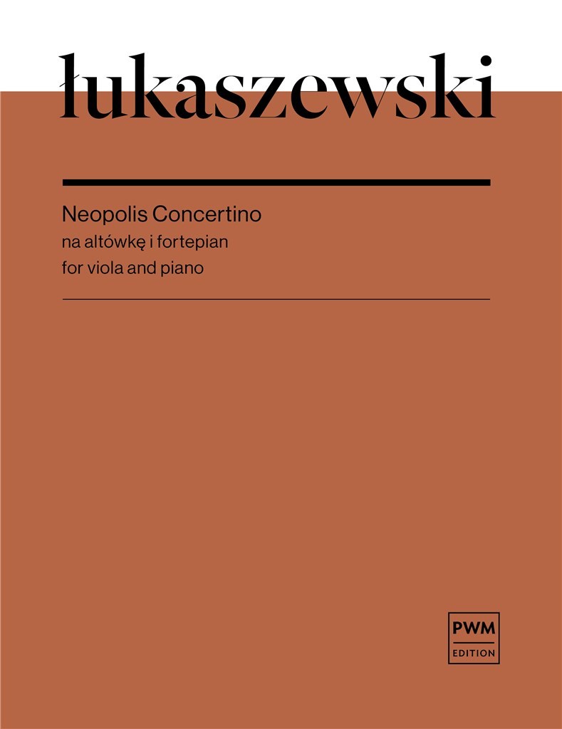 Neopolis Concertino For Viola And Piano