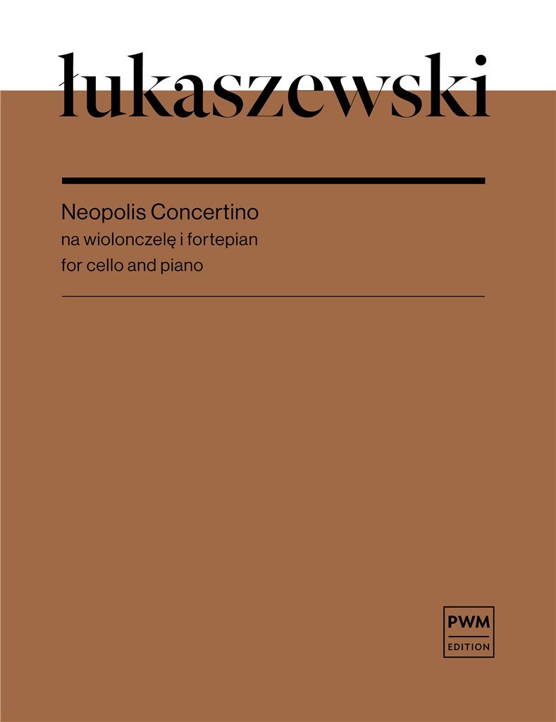 Neopolis Concertino For Cello And Piano
