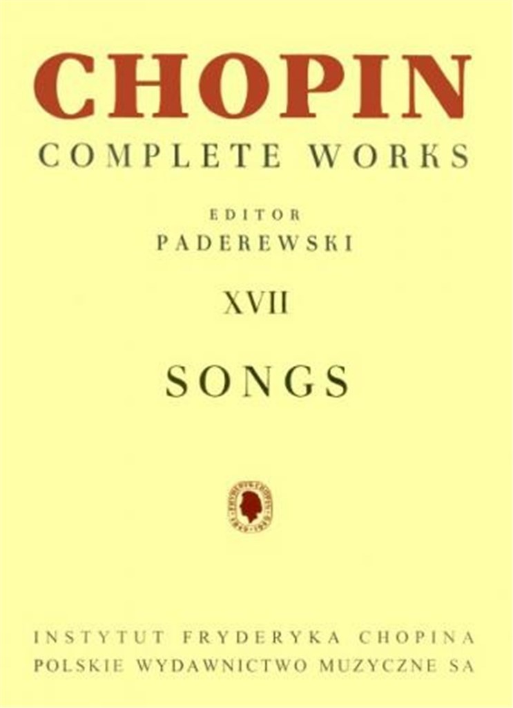 Complete Works XVII:  Songs