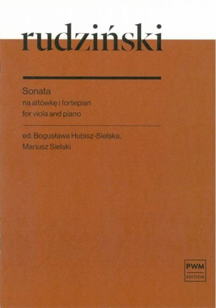 Sonata For Viola And Piano