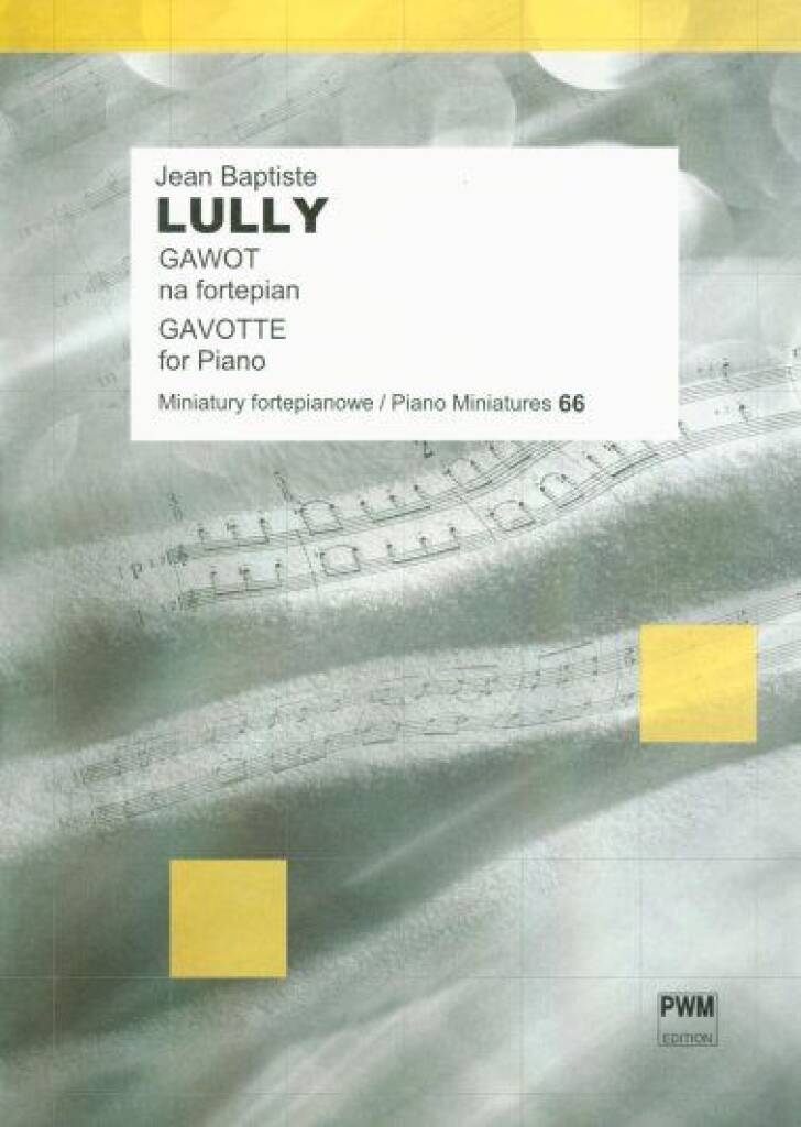 Gavotte In D Minor For Piano