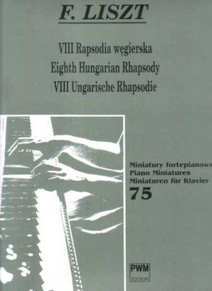 8th Hungarian Rhapsdy For Piano