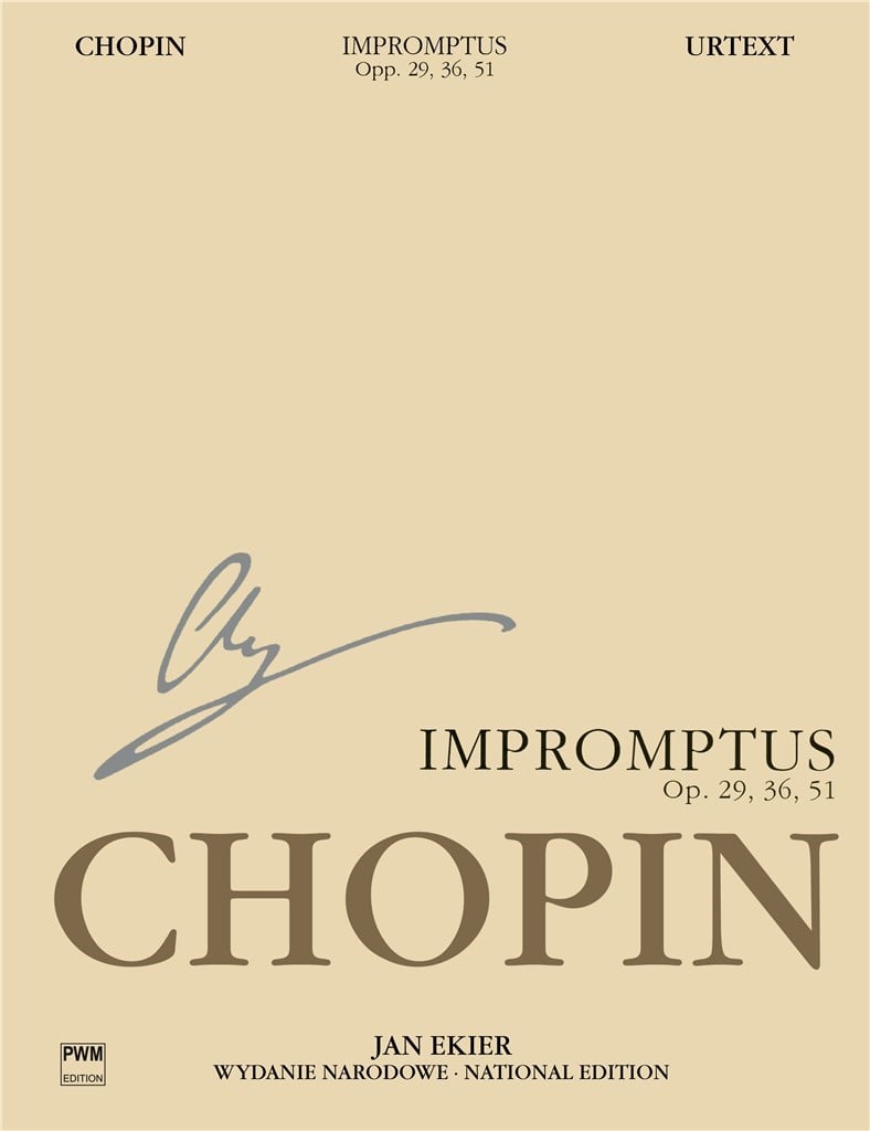 Edizione Nazionale: Impromptus Op. 29,36,51 Urtext
