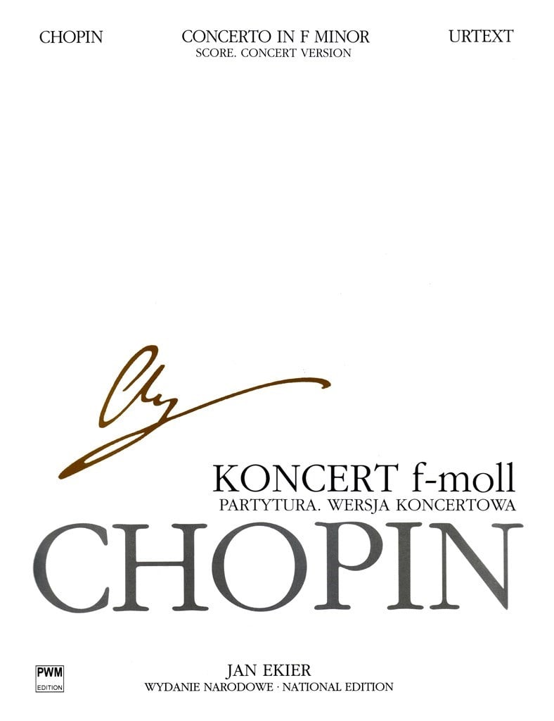 Edizione Nazionale Concerto In F Minor Op 21