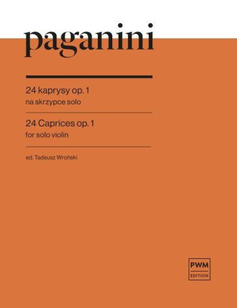 Capricen, 24 Op. 1