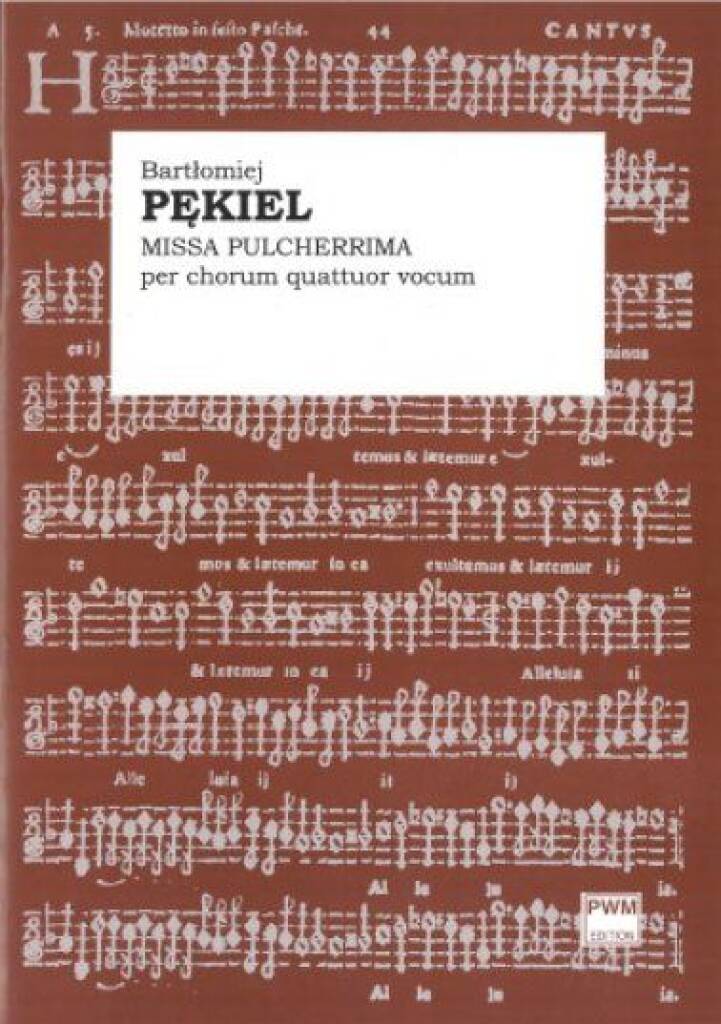 Missa Pulcherrima For 4-Part Choir