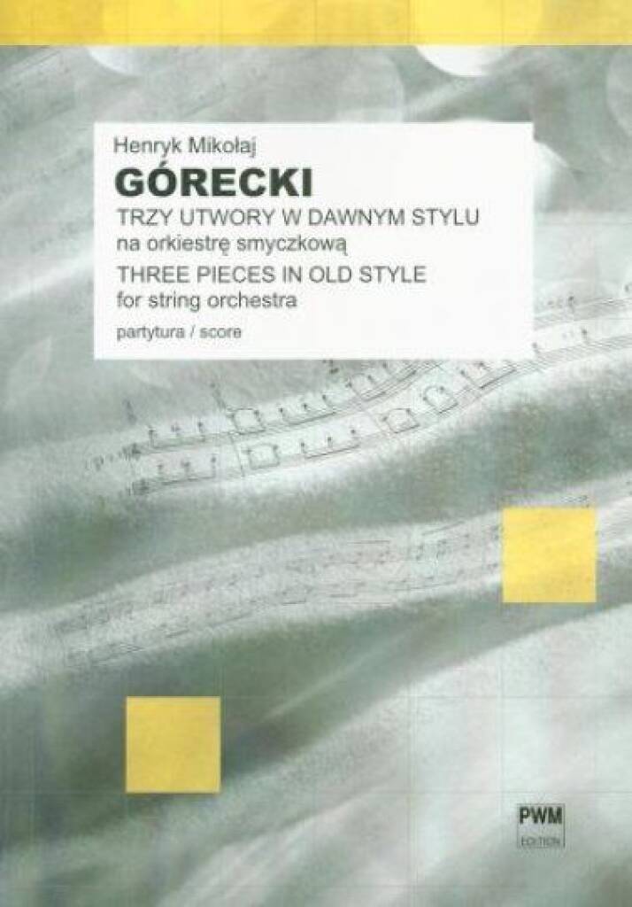 Stücke Im Alten Stil, 3 Op. 24