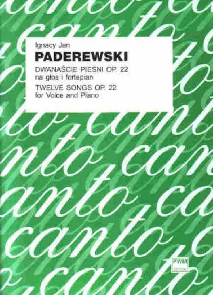 Twelve Songs Op. 22