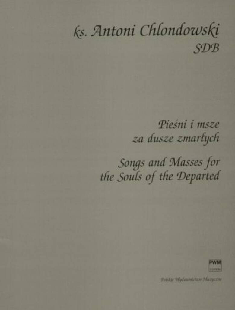 Songs and Masses For The Souls Of The Departed