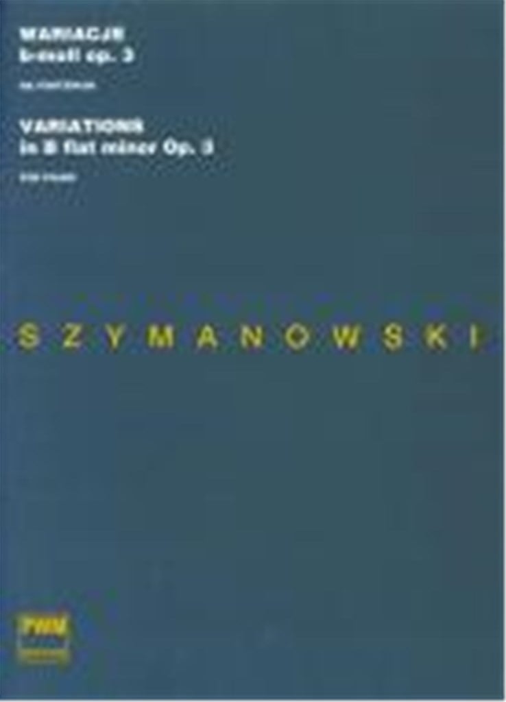 Variations in B flat minor Op. 3