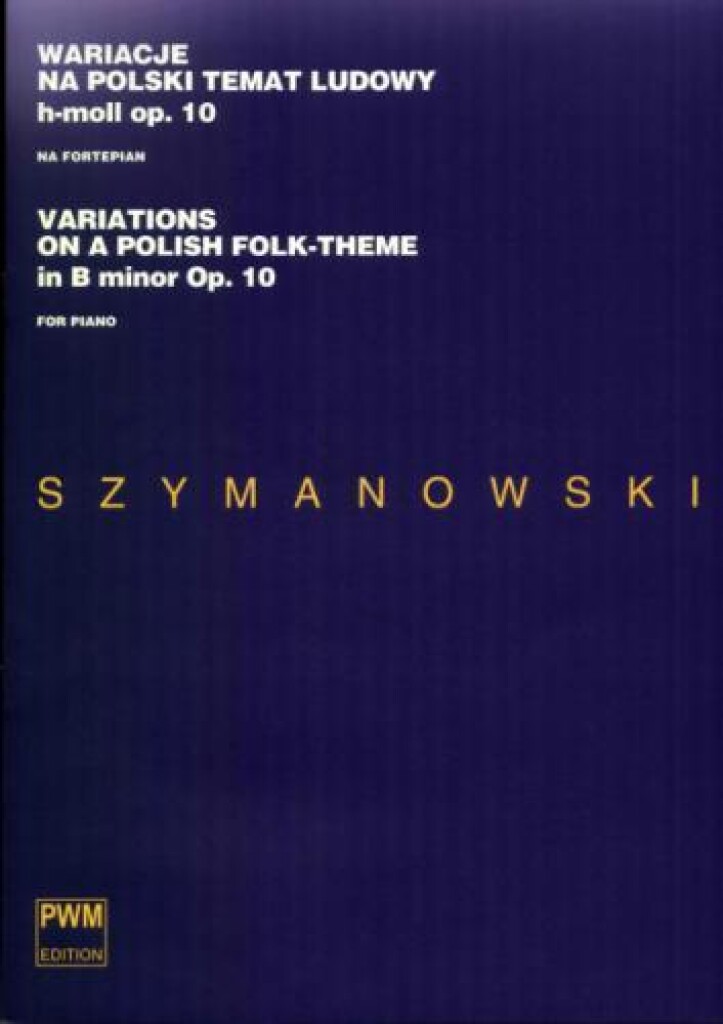 Variations H-Moll Op. 10