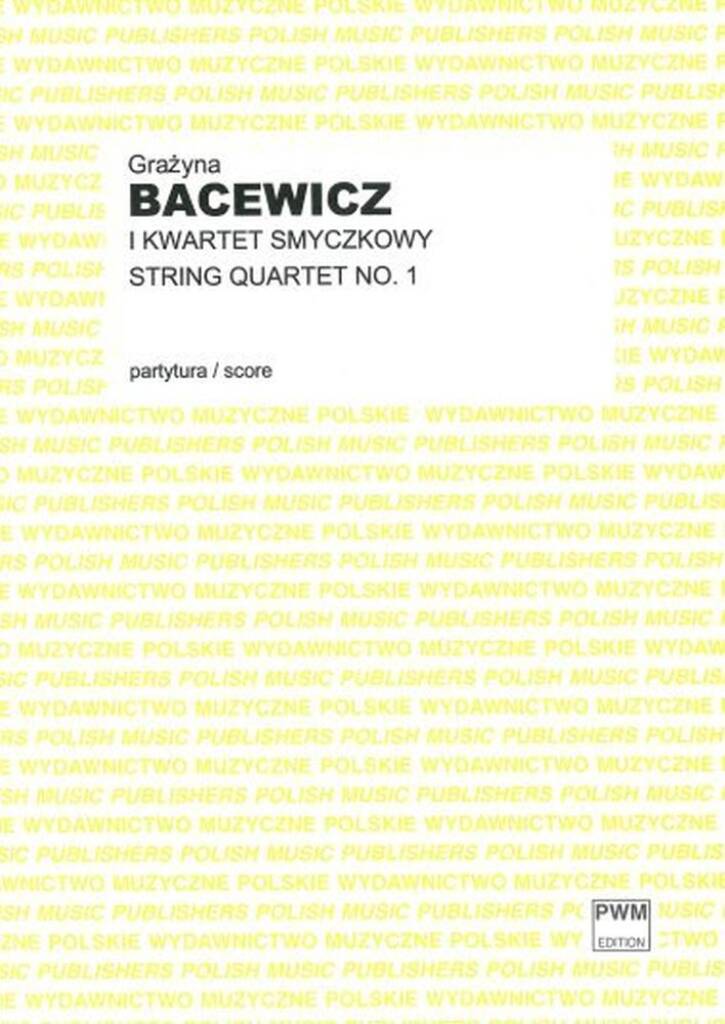 String Quartett No 1