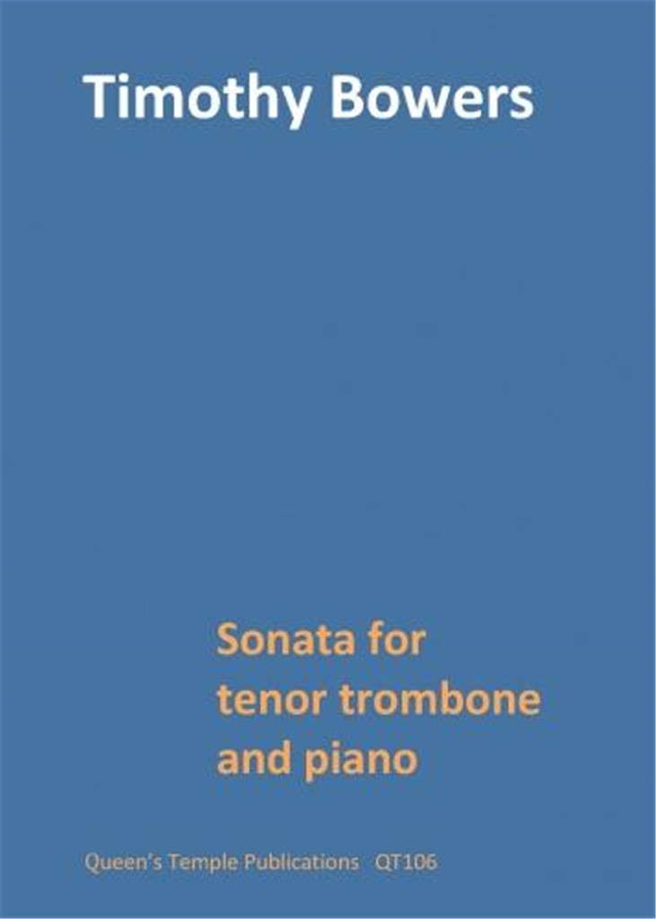 Sonata For Tenor Trombone And Piano
