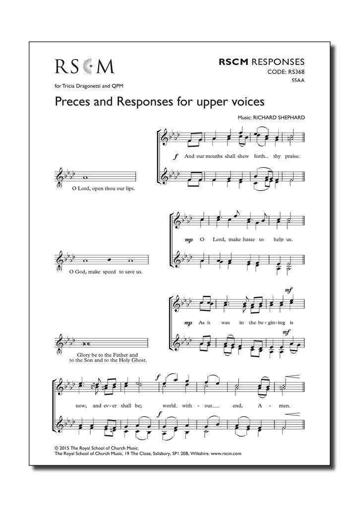 Preces And Responses
