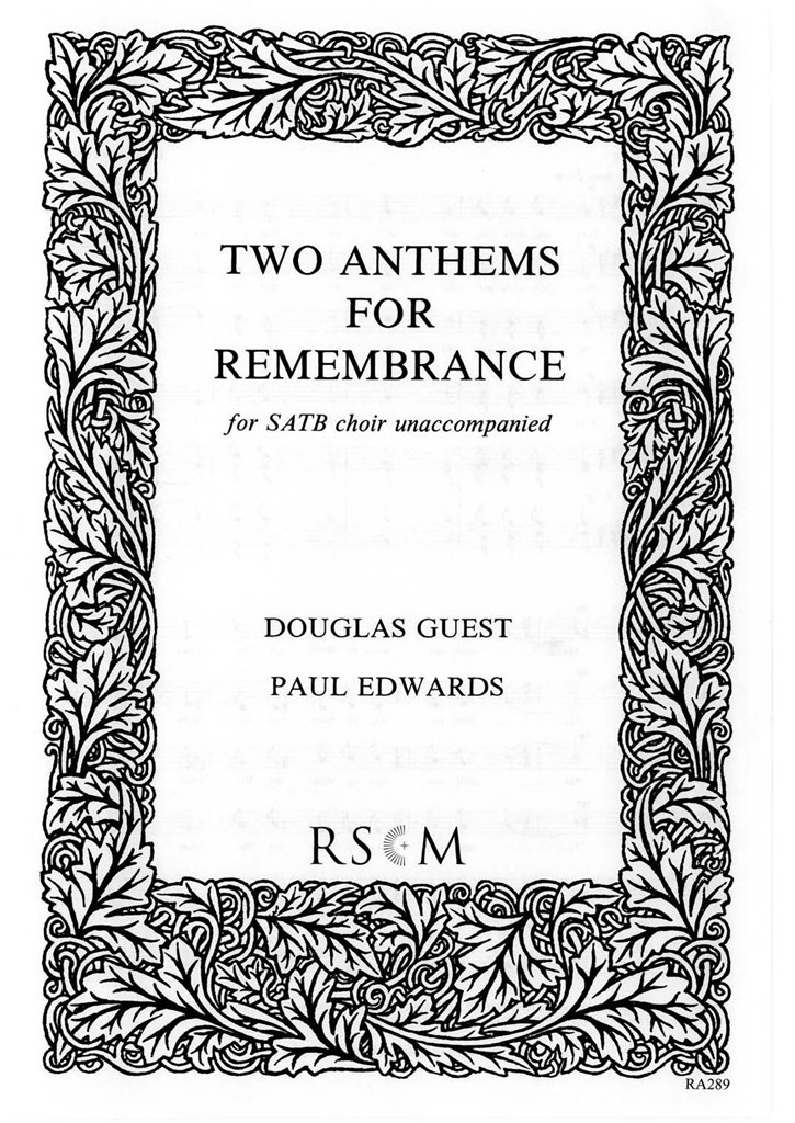 Two Anthems For Remembrance