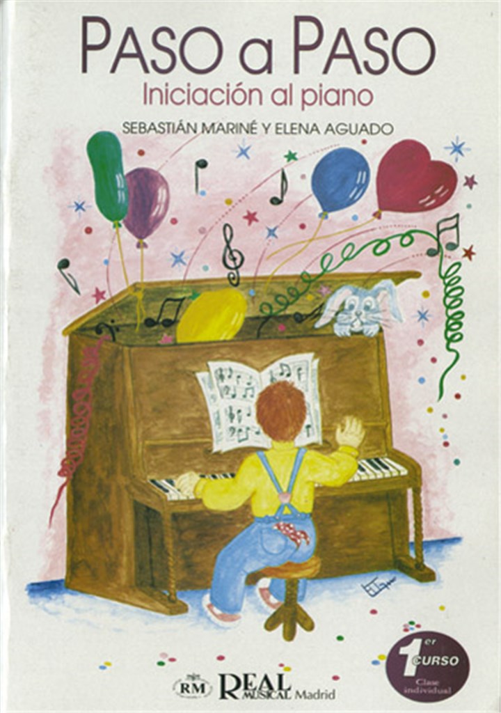 Paso a Paso, Iniciación al Piano, 1° Curso