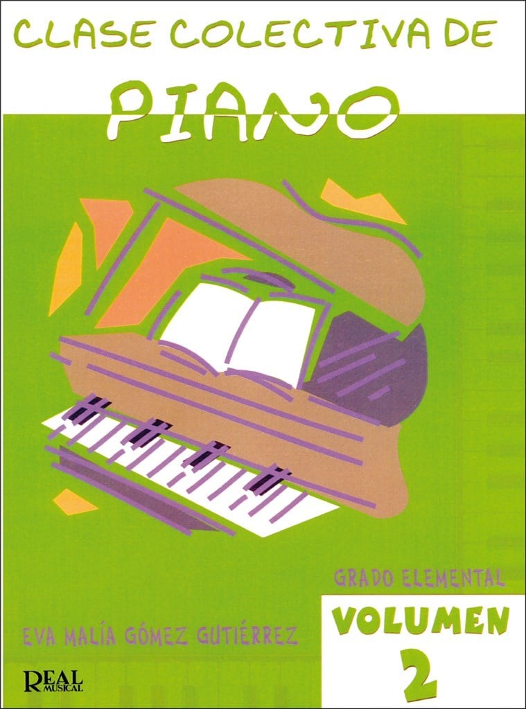 Clase Colectiva de Piano, Grado Elemental, Vol. 2
