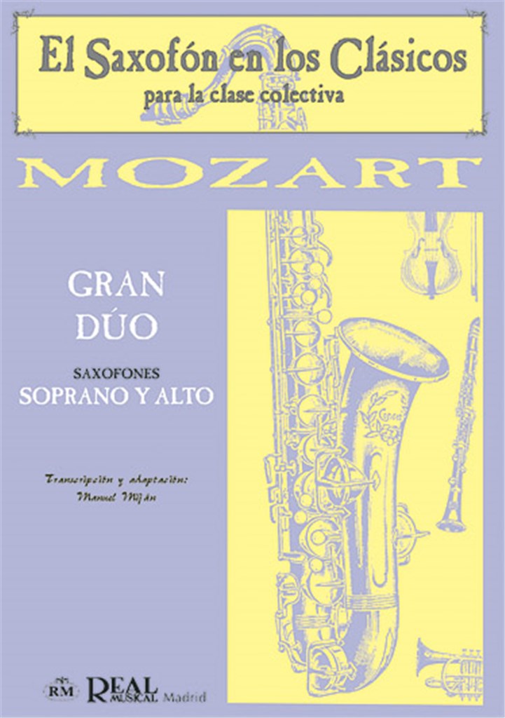 Gran Dúo para Saxofones Alto y Soprano