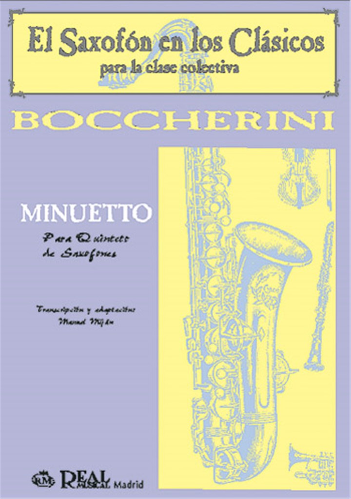 Minuetto para Quinteto de Saxofones
