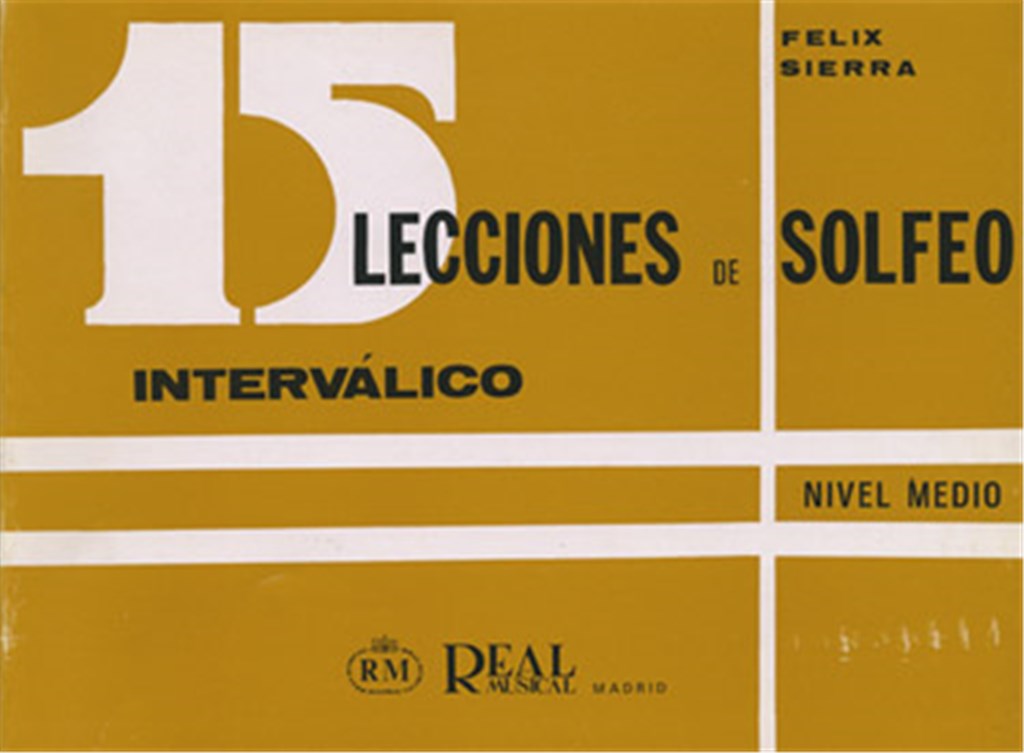 15 Lecciones de Solfeo Interválico, Nivel Medio