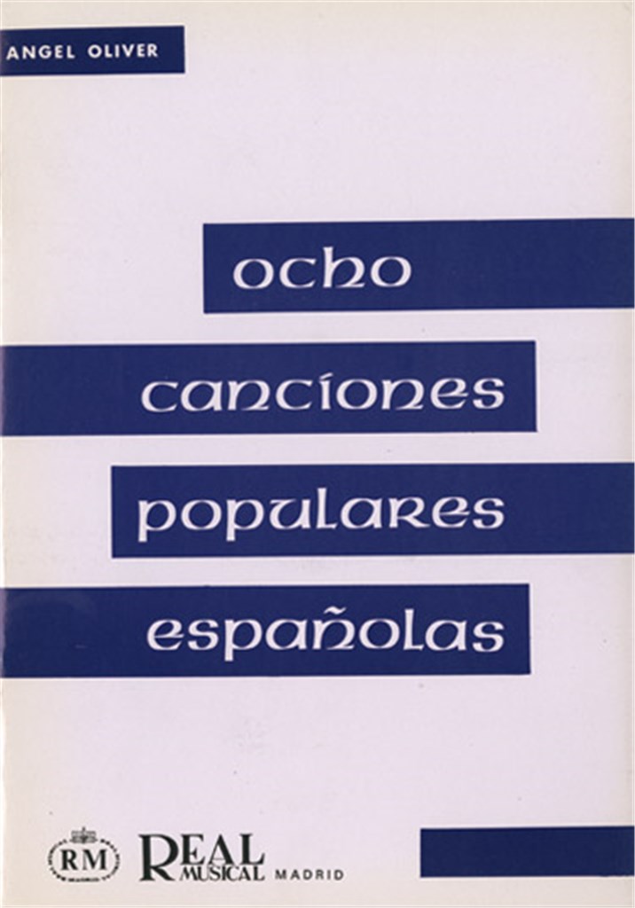 8 Canciones Populares Españolas a 3 Voces Iguales