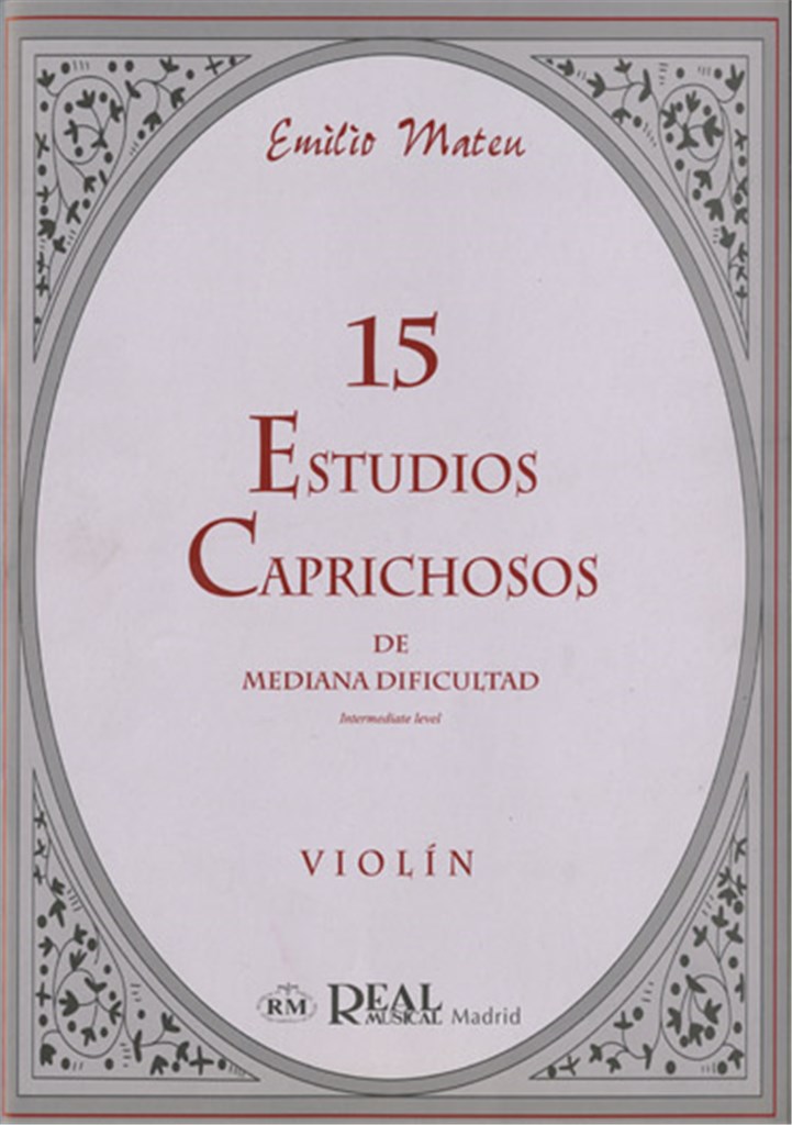 15 Estudios Caprichosos de Mediana Dificultad