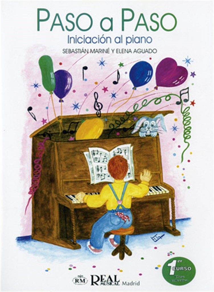 Paso a Paso, Iniciación al Piano, 1° Curso