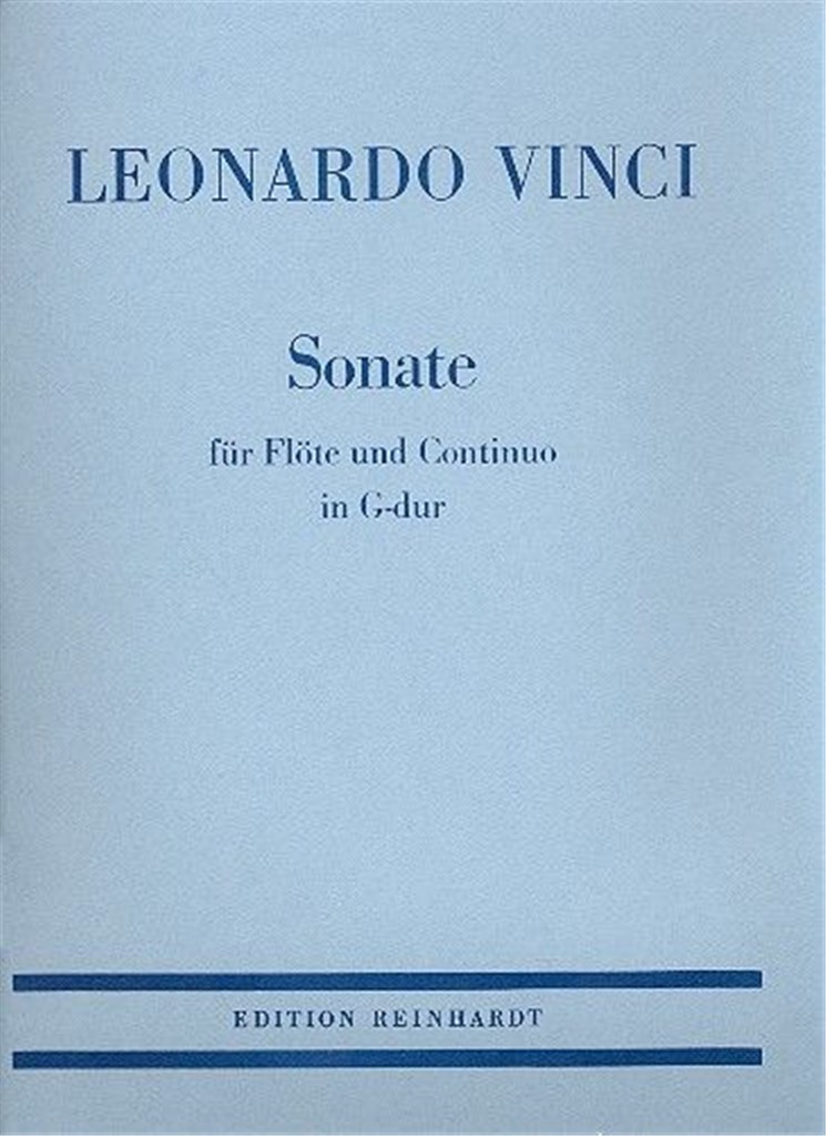 Sonate G-Dur Für Flöte und Bc