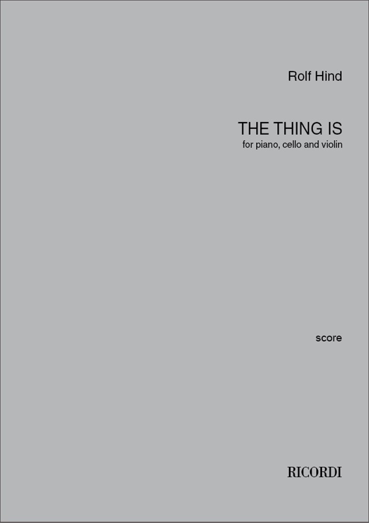 The thing is