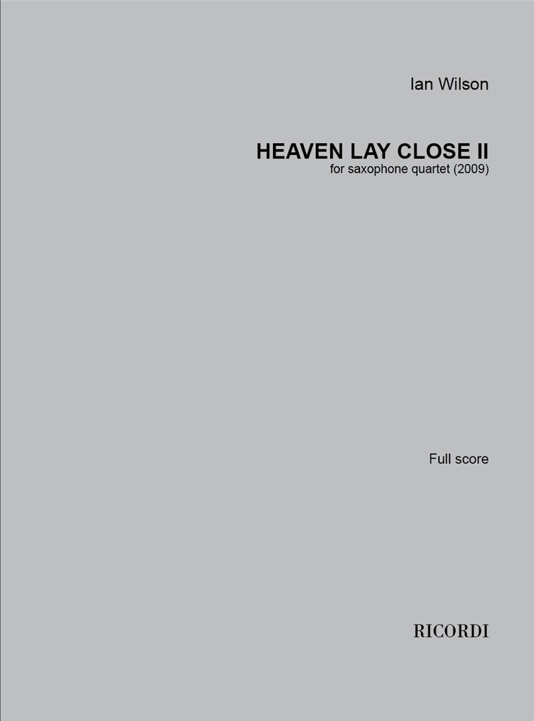 Heaven lay Close, II