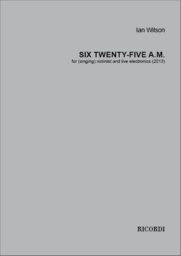 Six Twenty-five a.m.