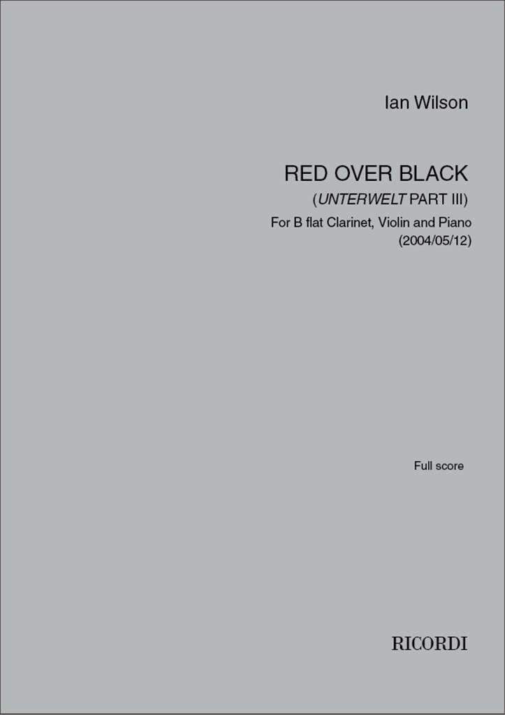 Red Over Black (Unterwelt Part III)