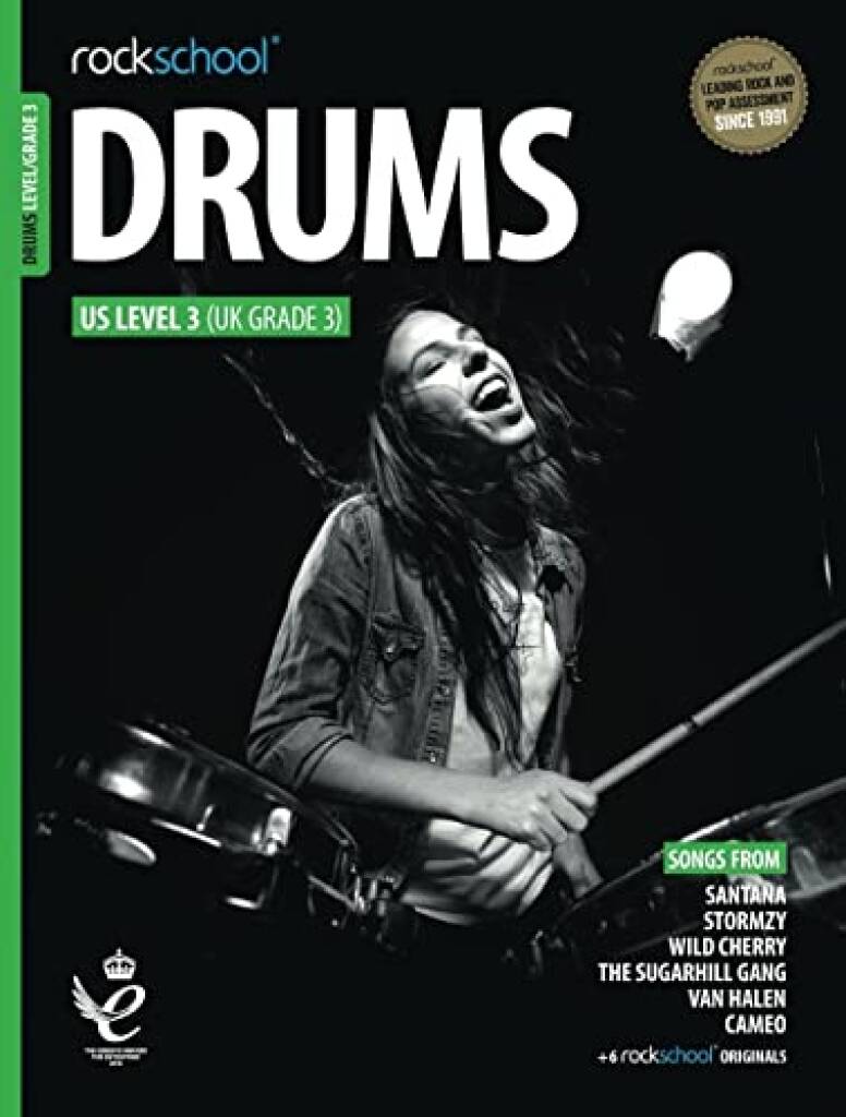 Rockschool Drums Grade 3 (2018+)