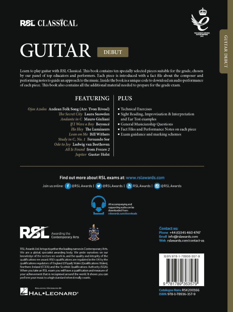 RSL Classical Guitar Debut (2022)