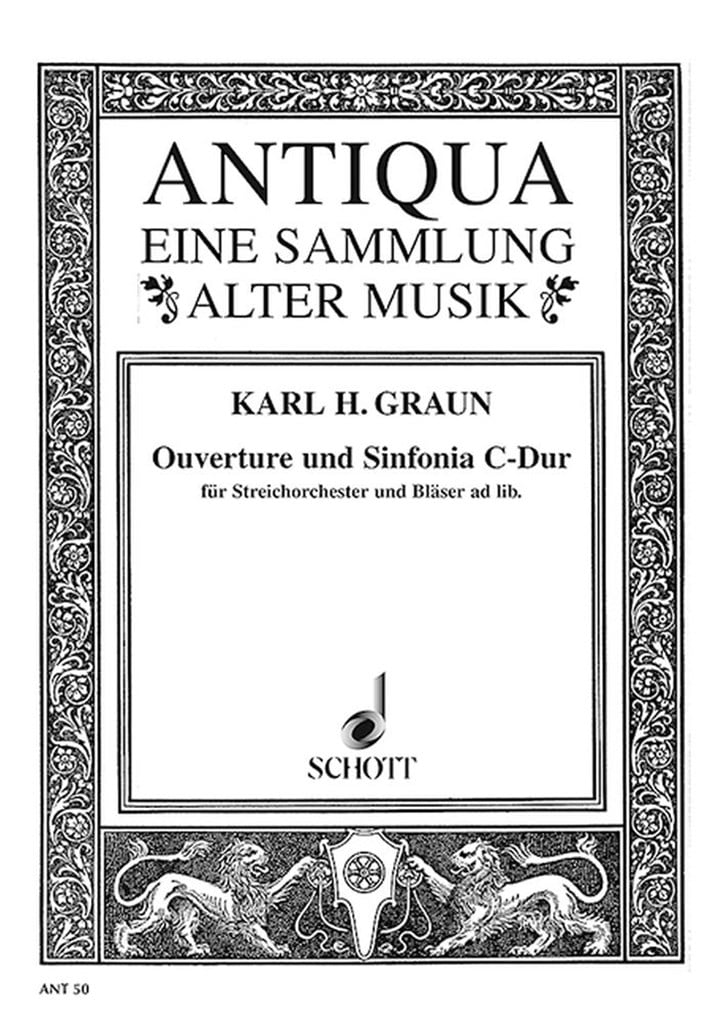 Overture and Sinfonia C major