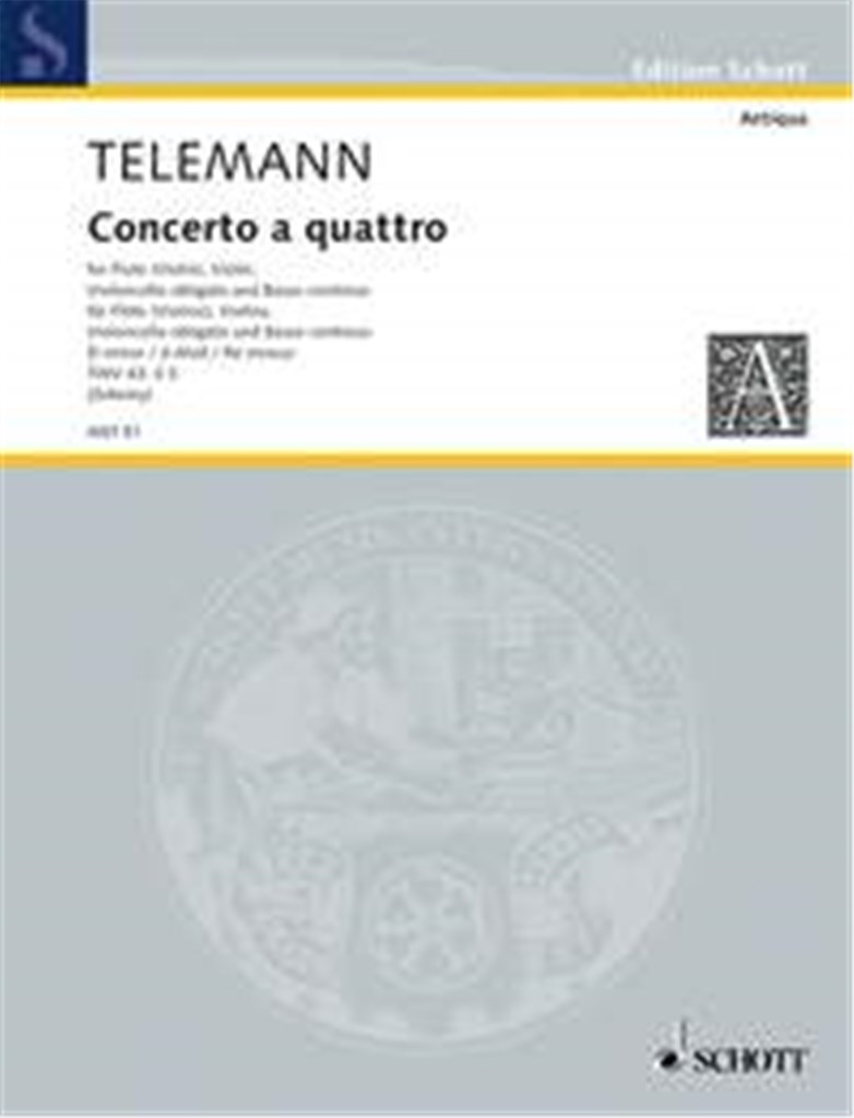 Concerto a quattro TWV 43: d 3
