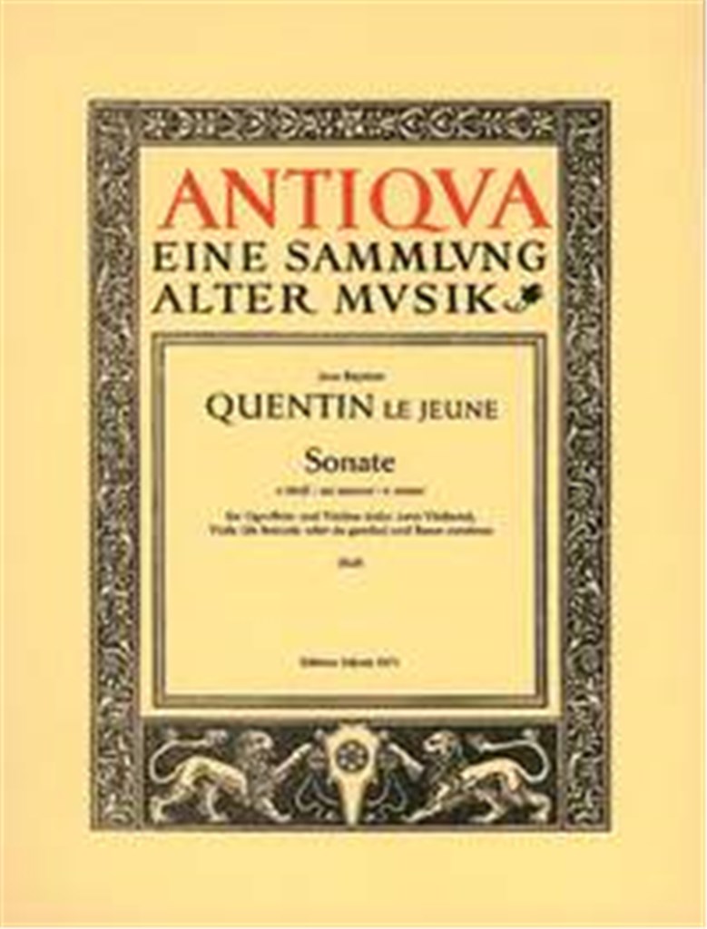 Sonata e minor op. 10/3